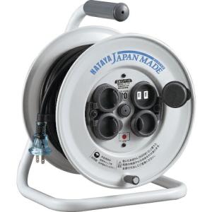 NICHIDO 電工ドラム 屋外型 三相200V 過負荷漏電保護兼用ブレーカ付