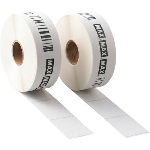 MAX 感熱ラベルプリンタ LPシリーズ用ラベル  幅32×ピッチ42mm 910枚×2巻 ( LP...