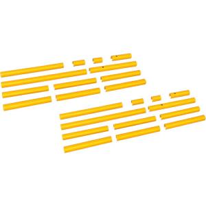 PiCa Danchi(ダンチ) 手すり用 注意喚起カバー 両手すり用 ( FGN-TR34YC )  ( BFNFS )｜orangetool