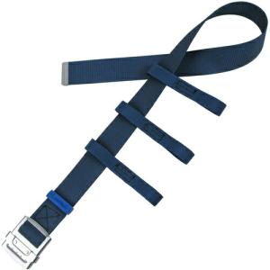 TSUYORON 柱上安全帯用補助用ベルト 補助帯 T-566 紺色 ベルト幅50mm Mサイズ ( T-566-BL2-BX )  ( IWL49 )｜orangetool