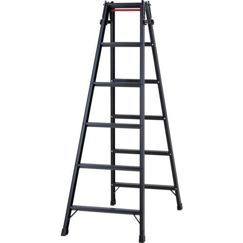 ハセガワ ( 長谷川工業 ) ハシゴ兼用脚立(ブラックレーベル) ( RHB-18A )  ( BI...