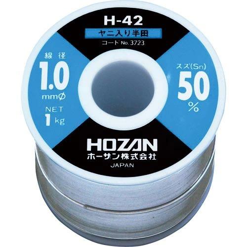 HOZAN ハンダ(Sn50%)1.0mmφ・1kg ( H-42-3723 )