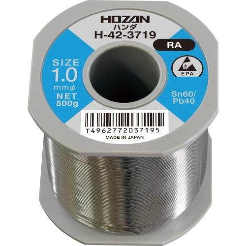 HOZAN ハンダ(Sn60%)1.0mmφ・500g ( H-42-3719 )