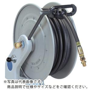 ハタヤ 自動巻高圧水用ホースリール15m 内径φ6.4 ラバーホース ( NWMC-HP152 )  ( HBJ03 )｜orangetool