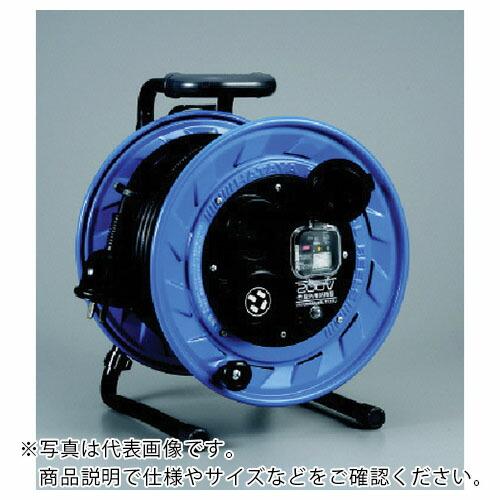 ハタヤ ( ハタヤリミテッド ) 三相200V型屋外用コードリール 30m アース・ブレーカー付 (...