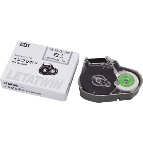 MAX チューブマーカー レタツイン 専用インクリボンカセット ( LM-IR500W )