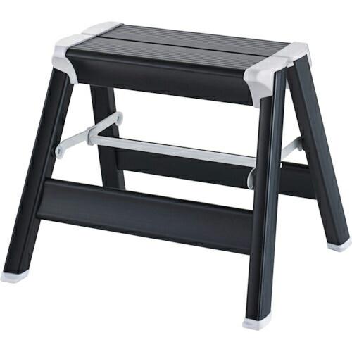 ハセガワ 踏み台 強力型 30cm ブラック ( SK2.0-03BK )