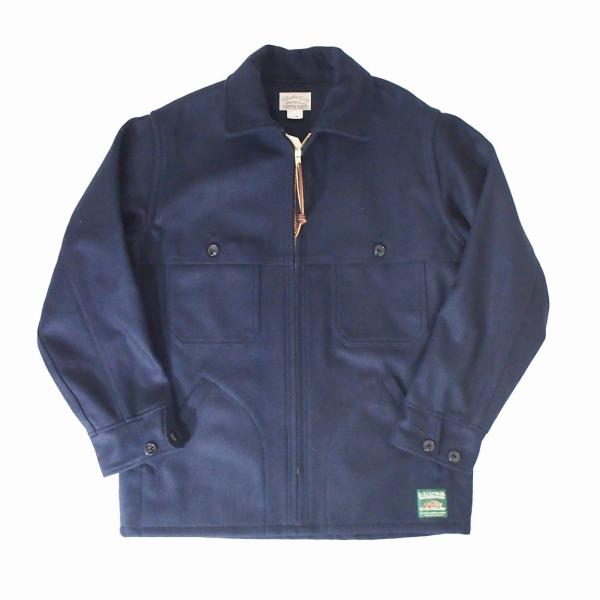 ALASKA SLEEPING BAG/アラスカスリーピングバック ネイビーウールメルトン「スタッグ...