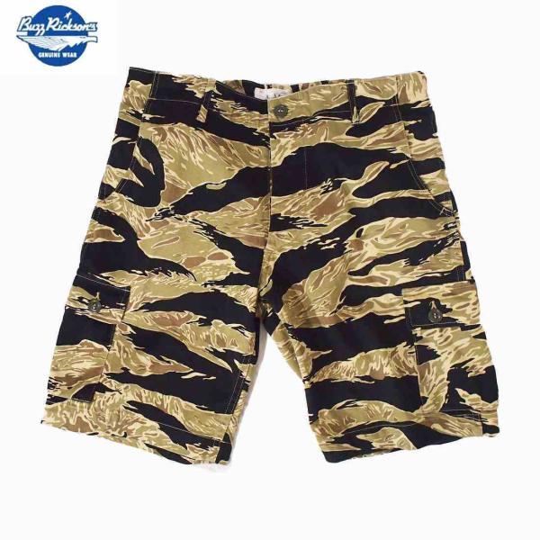 BuzzRickson's/バズリクソンズ   タイガー・カモフラージュ・ショーツ　　 Mサイズ　