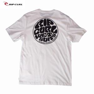 RIPCURL/リップカール 　ウェットスーツ アイコン　半袖Tシャツ　ホワイト　Mサイズ｜orbit