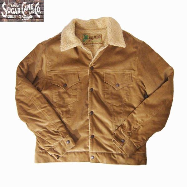 SUGAR CANE/シュガーケーン コーデュロイ　ランチジャケット　 Mサイズ　ベージュ　送料無料