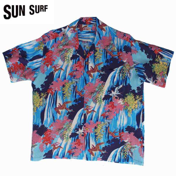 SUN SURF/サンサーフ 　レーヨンハワイアンシャツ「SWALLOW WILDLY FLUTTE...