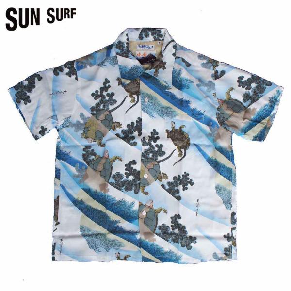 SUN SURF/サンサーフ 　葛飾北斎 SPECIAL EDITION “亀” 　ホワイト　Mサイ...