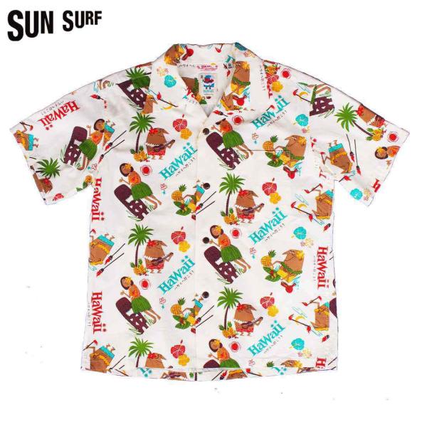 SUN SURF/サンサーフ 　COTTON SEERSUCKER OPEN SHIRT “TRIP...
