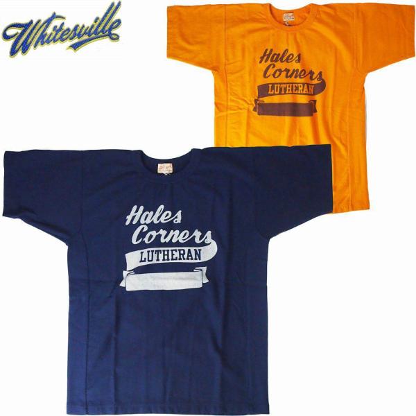 Whitesville/ホワイツビル 　ハイクオリティー半袖Ｔシャツ   HORIZONTAL KN...