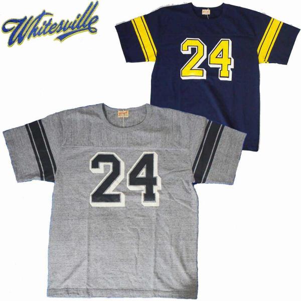 Whitesville/ホワイツビル 　フットボールＴシャツ 　W/PRINT　２４　Mサイズ　2カ...