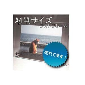 フォトフレーム A4判サイズ 260×347mm （写真サイズ210×297ｍｍ） 国産高級 クリア...