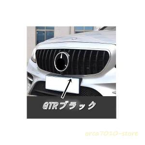 Benz-GLC メルセデスベンツGLC X253 GTtypeフロントグリル 2015-2019 ブラック 1P｜orca7010-store