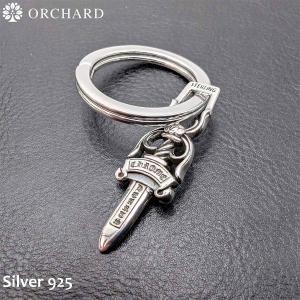 CHROME HEARTS KEY CHAIN SHORT CLASSIC CLIP w/DAGGER クロム
