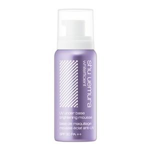 シュウウエムラ UV アンダーベース ブライトニング ムース ピンクパープル SPF30・PA++ 50g SHU UEMURA UV UNDER BASE BRIGHTNING MOUSSE｜orchid