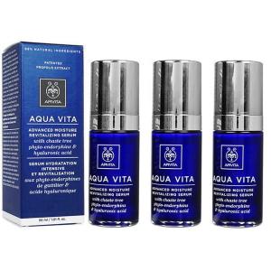 アピヴィータ アクアヴィータ・モイスチャーセラム30ml  ×3本 (Apivita) AQUA VITA Advanced Moisture Revitalizing Serum【代引不可能商品】｜orchid