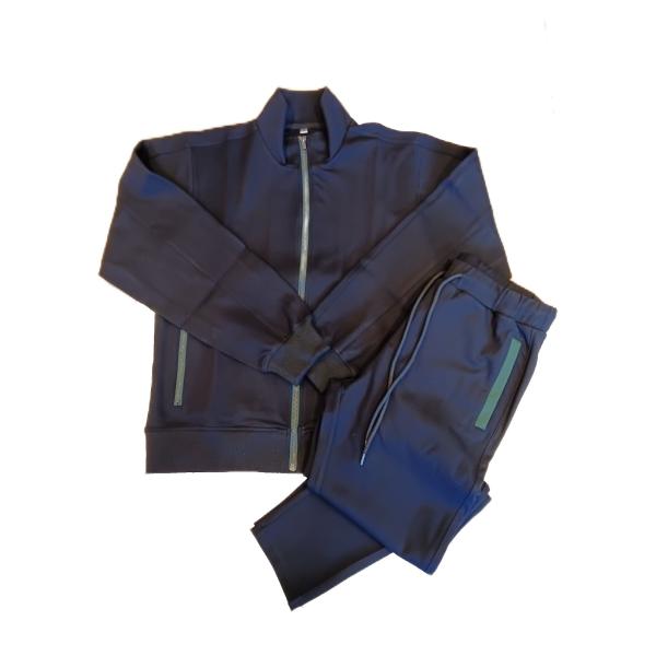 セットアップ　ゴルフウェア　シンプル　ライン入り　白　黒　グレー