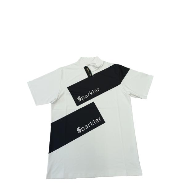 【売切間近！！】モックネック　黒　白　ゴルフウェア　伸縮性　速乾性　ストレッチ