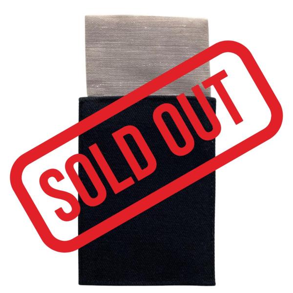 ポケットチーフ　簡単　挿すだけ　オシャレ　グレージュ　無地