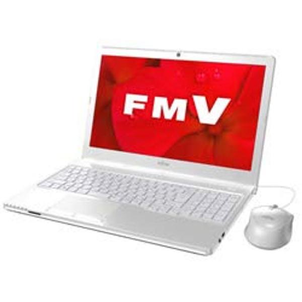 富士通 15.6型ノートパソコン FMV LIFEBOOK AH41/D2 アーバンホワイトAMD ...