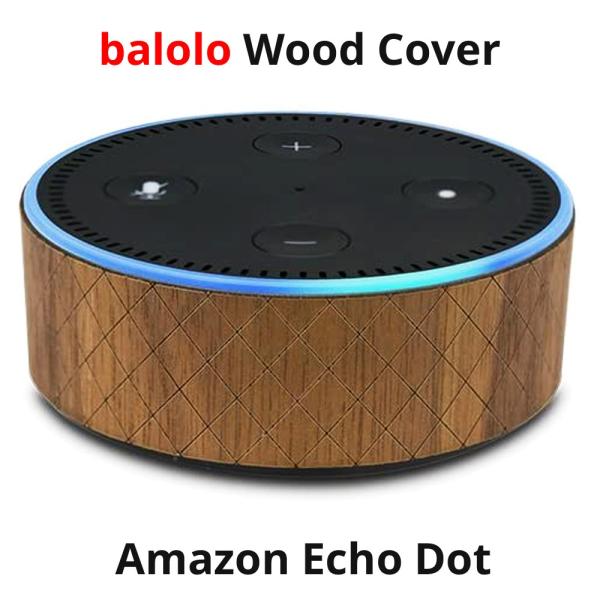 balolo Amazon Echo Dot 用 木製カバー アマゾン エコー ドット Alexa ...
