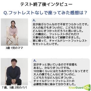 ニーガードキッズ4 チャイルドシート フットレ...の詳細画像5