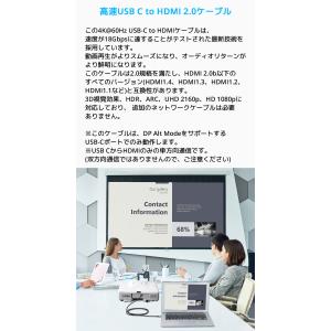 LDLrui USB C to HDMI ケー...の詳細画像1