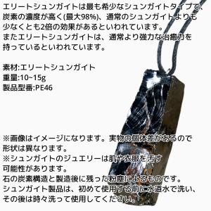 エリートシュンガイト ペンダント 10~15g...の詳細画像1