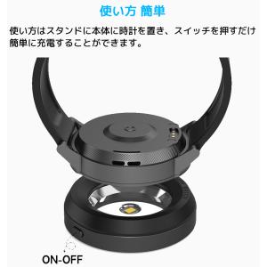 ROUNKIN ソーラーウォッチ 充電器 LE...の詳細画像5