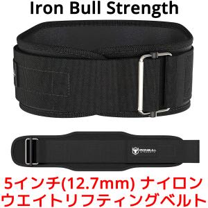 Iron Bull Strength ウェイトリフティングベルト トレーニングベルト パワーベルト 筋トレ ベルト 腰ベルト リフティングベルト 腰痛ベルト アイアンブル｜oremeca