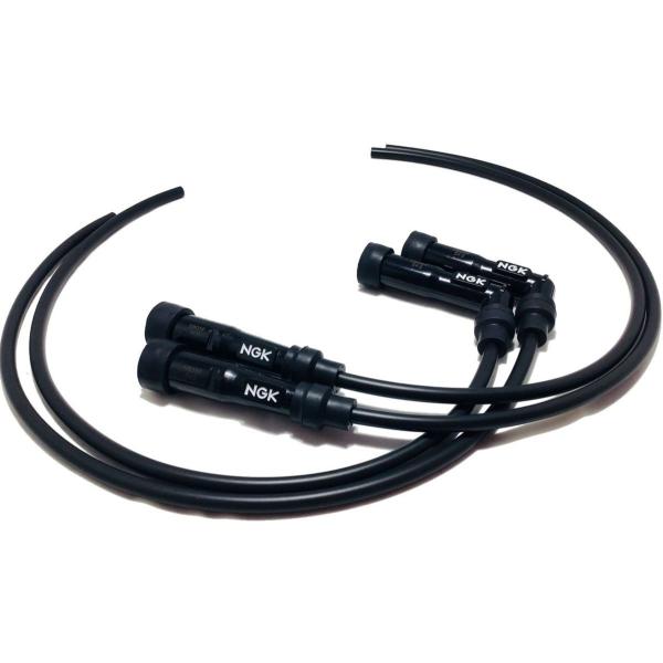 NGK プラグコード・プラグキャップ セット 黒 X2/S2 CB750F RC04 /F2/ナイト...