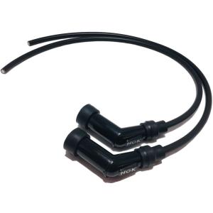 NGK プラグコード・プラグキャップ セット 赤 8本 S型 ゼファー