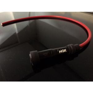 NGK プラグコード・プラグキャップ セット 黒 8本 S型 ゼファー1100