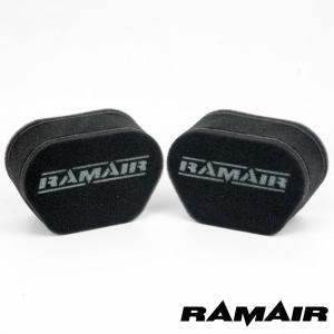 RAMAIR ラムエア 2連セット エアフィルター CB400F/CB400SF CB750F/900F/1100F/CB1100R X4