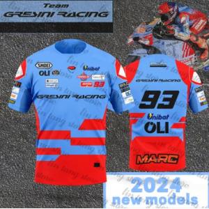 93 マルクマルケス 2024 Team Gresini Racing MotoGP レプリカ Tシャツ Lサイズ｜オレンジ通販