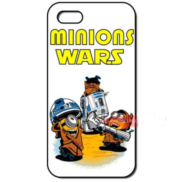 ミニオン &amp; STAR WARS R2D2 コラボ スマホケース iPhone カバー