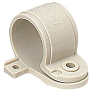 未来工業 VE片サドル 適合VE管16 ベージュ 50個