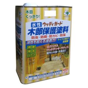 ニッペ 水性ウッディガード チャコールブラック/3.2L