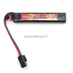 Option No1製 LiPo7.4v 900mAh 30C 電動ガン バッテリー