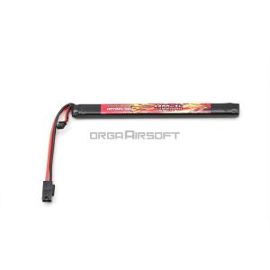 Option No.1 Lipo 30C 7.4v 1100mAh AK電動ガン用 バッテリー｜orga-airsoft