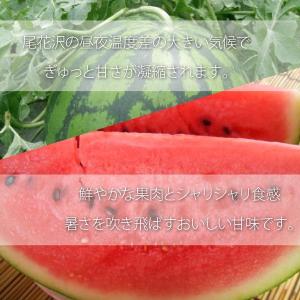 (有)あべ農園 山形県 尾花沢スイカ 秀品 2...の詳細画像2