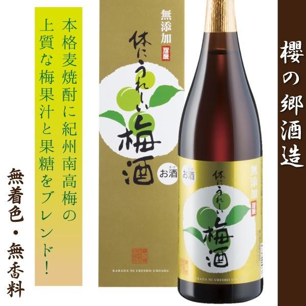 櫻の郷酒造 梅リキュール 体にうれしい梅酒 （14度） 720ml