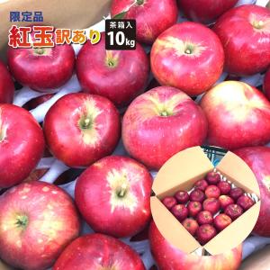 山形県 りんご 紅玉 訳あり 10kg 茶箱 自社栽培 10月上旬〜順次発送