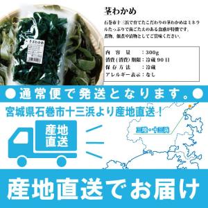 茎わかめ 250g マルイチ西條水産 宮城県十三浜産の詳細画像5