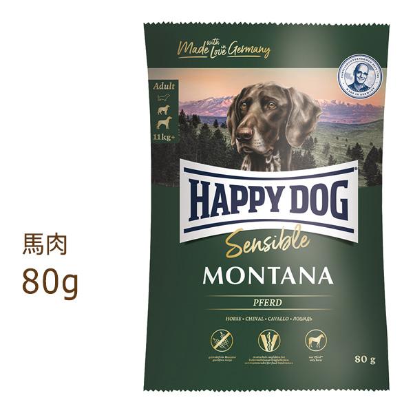 ハッピードッグ HAPPY DOG センシブル モンタナ(馬肉) 80g